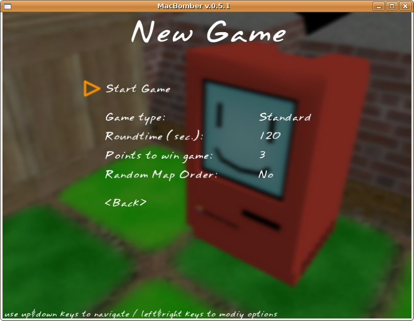 MacBomber Linux screenshot 1