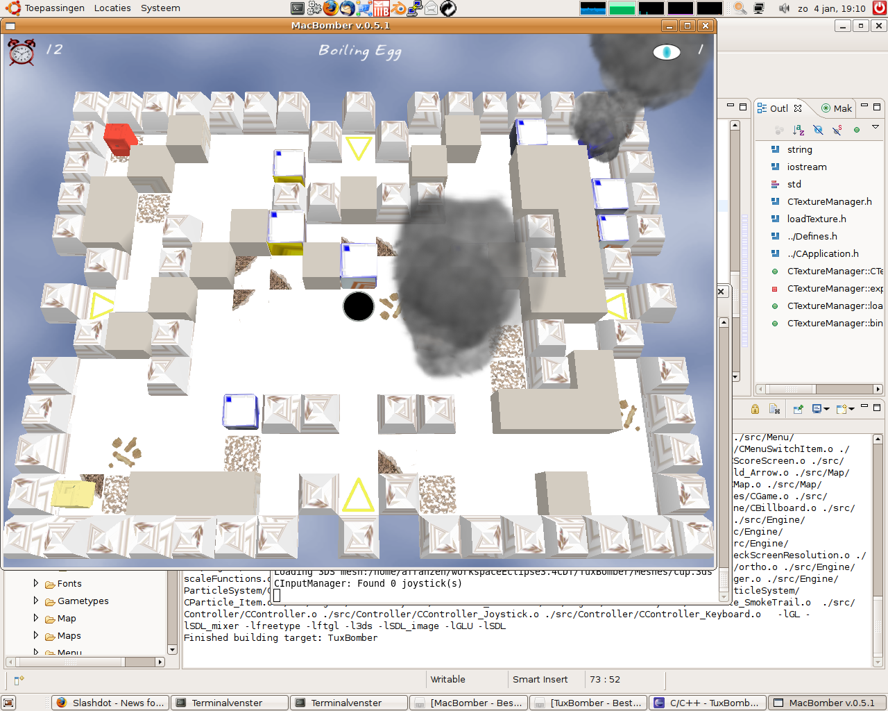 MacBomber Linux screenshot 2